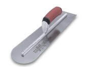 20" X 4" Finishing Trowel Round Front End Curved DuraSoft Handle
